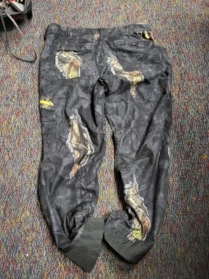Mossy Oak Camo Pants Size Large Mens Hunting Cargo - Image 1 of 4