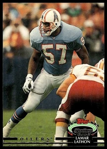 Stadium Club #75 Lamar Lathon 1992 - Imagen 1 de 2
