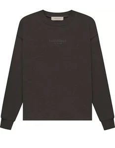 Fear Of God Essentials Cuello Redondo Relajado Negro L - Imagen 1 de 2