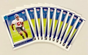 (10) Azeez Ojulari 2021 Panini Donruss Football Rated Rookie NM-MT RC Lot #323 - Picture 1 of 2