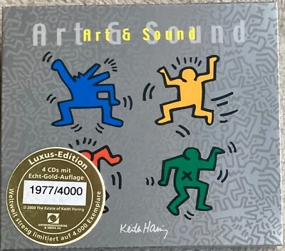 Art & Sound Chill Out Selection + Motive Keith Haring 4 CD Neu limit. Ed. Gold - Bild 1 von 2