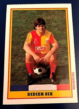 1988 ROOKIE CARD DIDIER SIX GALATASARAY TURKEY VERY RARE WORLD FOOTBALL
