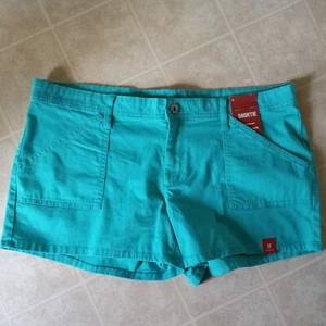 NUEVO CON ETIQUETAS PANTALONES CORTOS ARIZONA JEANS MUJER VERDE CAQUI TALLA. 17 NUEVO - Imagen 1 de 3