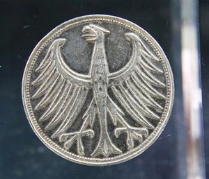 Deutschland, 5 Mark, 1951, Silbermünze,(e) - Bild 1 von 2