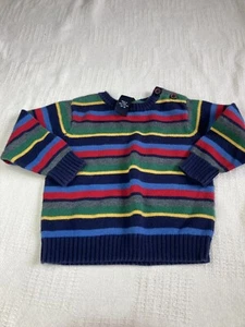 Nautica baby boy stripe sweater 12-18 M - Picture 1 of 3