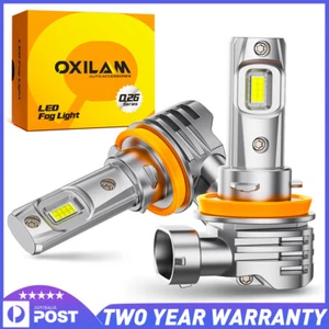2PCS H11 H9 H8 LED Fog Light Bulbs Car Lamp White 55W 22000LM High Power AU - Picture 1 of 12