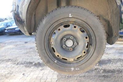 2x Polo 6R 9N Ibiza Felgen 185/60 R14 82T Winterreifen M+S 6jx15 ET38 Reifen 7mm - Bild 1 von 4