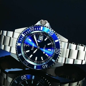 Reloj de buceo de excursión Stauer reloj de diseño movimiento de cuarzo de precisión - Imagen 1 de 4