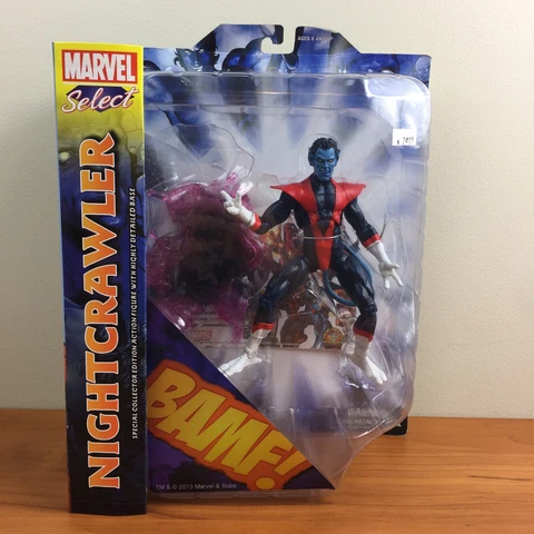 Marvel Select X-Men Nightcrawler 7” Action Figure Diamond Select Cover