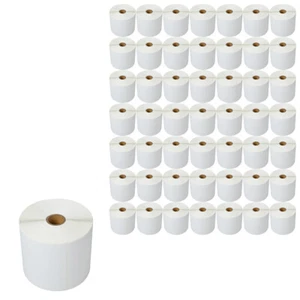 50 rollos 4x6 envío térmico directo 500 etiquetas para Zebra LP2824 TLP2844 LP2442 - Imagen 1 de 21