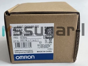 ONE New Omron E5CC-QX3A5M-000 digital temperature controller multi range - Picture 1 of 8