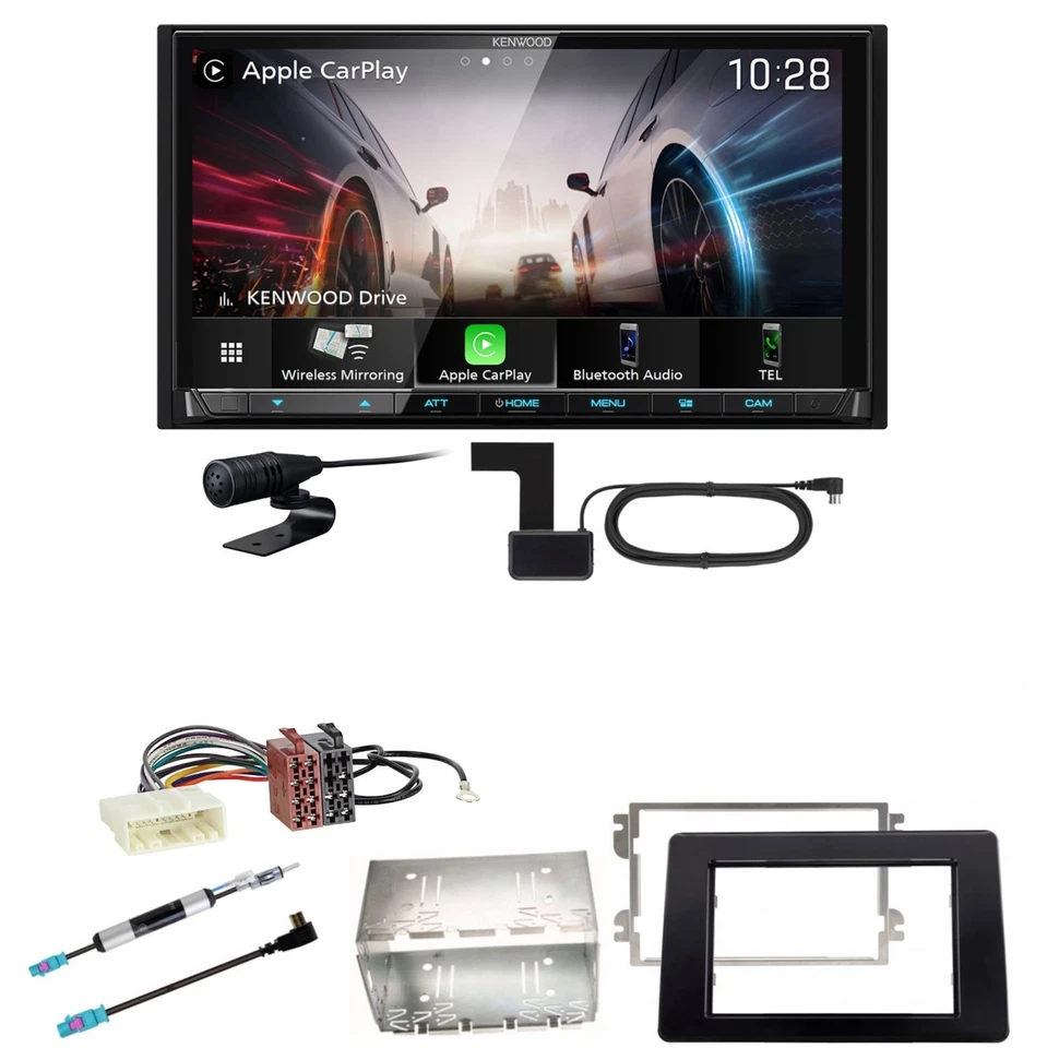 Kenwood DMX8021DABS Android Auto CarPlay Einbauset für Nissan NV400 ab 2019 - Bild 1 von 1