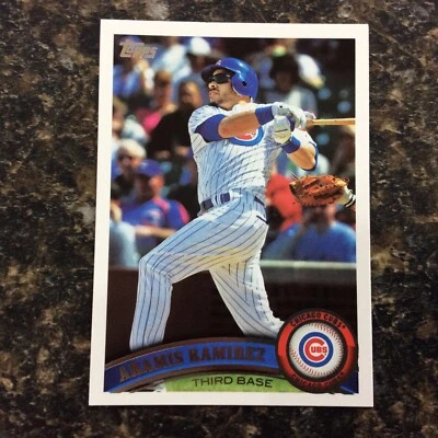 2011 Topps #16 Aramis Ramirez Chicago Cubs - Image 1 of 2