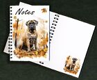 Bullmastiff Dog Notebook/Notepad + small image on each page by Starprint
