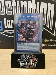Maliss (Q) Red Ransom CRBR-EN018 Super Rare 1st Edition YuGiOh - Picture 1 of 3