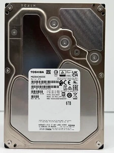 Toshiba MG06ACA600E Festplatte 6TB intern 3.5" SATA3 7200rpm 24/7 NAS-geeignet - Bild 1 von 6