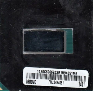 INTEL SR1H9 CORE I5-4300M 2.6GHZ 3MB L3 SOCKET G3 CPU (LENOVO 04X4051) - NICE! - Picture 1 of 1