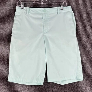 Under Armour Shorts Youth Boys Size 18 Mint Green Chino Golf Loose Fit Sharp - Picture 1 of 18