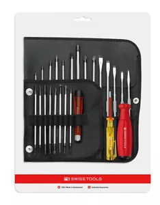 PB SwissTools Screwdriver 8515.CN  31 Piece Tools in Roll-Up Set - Picture 1 of 3