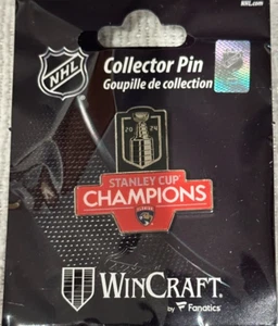 2024 Stanley Cup Champions Florida Panthers STANLEY CUP CHAMPION TEAM PIN - Picture 1 of 3