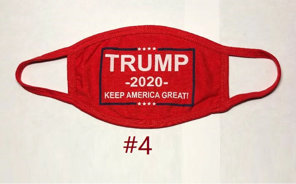 Trump 2020 Face Protection MAGA Keep America Great Trump Face Mask Reusable - Image 1 of 4