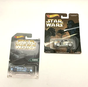 2016 BJH03-4B10 Star Wars Ralph McQuarrie and 2015 DJL08-D910 Kamino Hot Wheels - Picture 1 of 6