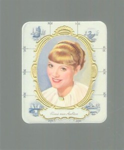 1934 GARBATY FILM STARS  #83  TRUUS van AALTEN  NM/MT  SERIES 1  TOBACCO CARD