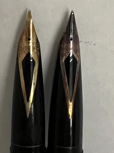 Vintage SHEAFFER White Dot Fountain Desk Pen 14k Gold nib (2) - Picture 1 of 8