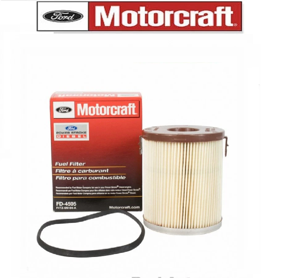 Nuevo filtro de combustible diésel genuino Motorcraft Ford para F-750 2000-2003 Foto 1 de 1