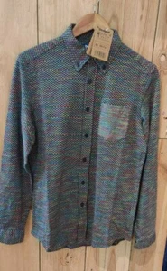 DESIGUAL Mens Multicolor Textured Button Up Casual Shirts (S M L XL 2xl) £69 - Picture 1 of 4