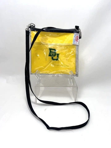 Baylor University Game Day Stadium Crossbody Purse Bag 7"x 7" Clear B4-3*O Cover