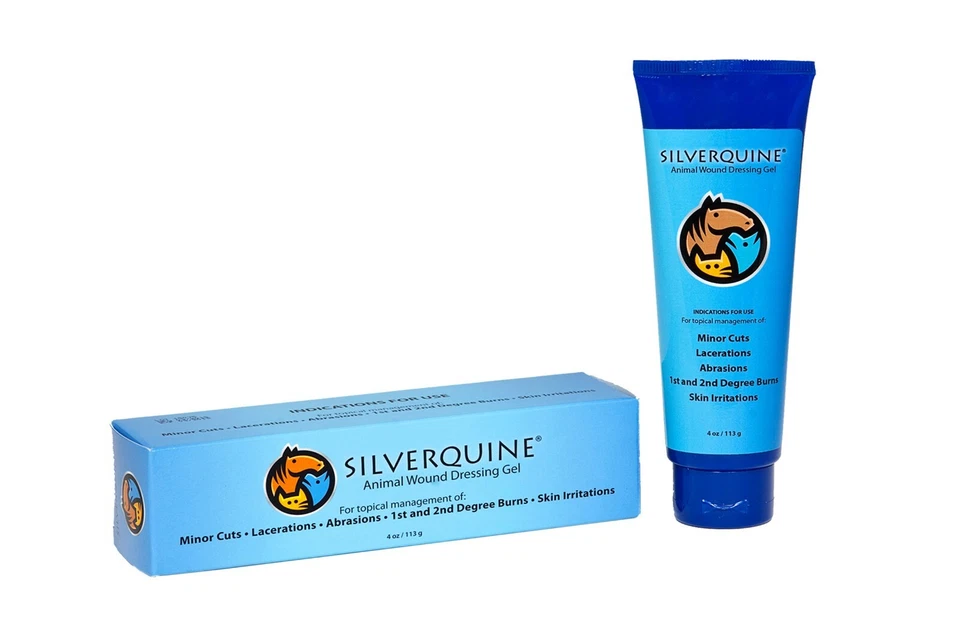 Silverquine Advanced Antibacterial Hydrogel Wound and Skin Care for Pets - Image 1 of 4