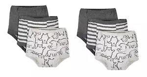 Gerber Baby Unisex Infant Toddler Potty Training Pants Underwear Size 3T (6PACK) - Picture 1 of 3