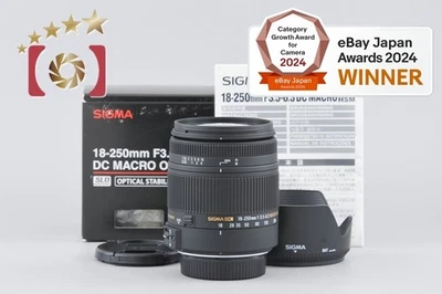 SIGMA 18-250mm f/3.5-6.3 DC MACRO OS HSM for Nikon w/ Box [Near Mint] - Image 1 of 4