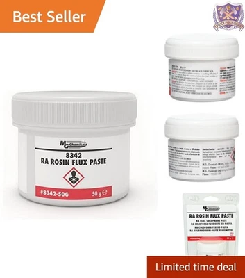 8342 RA pasta de fluxo de resina âmbar 50g solda orgânica reparo retrabalho - Imagem 1 de 4