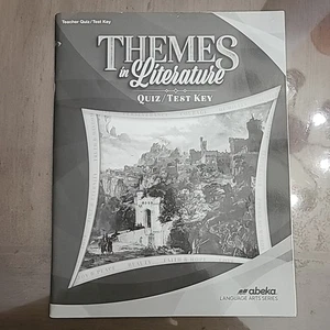Abeka Themes In Literature Teacher Quiz and Test Key Fifth Edition - Picture 1 of 5