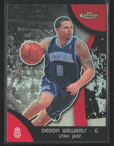 Deron Williams 2007-08 Finest #28 Refractors Utah Jazz - Bild 1 von 2