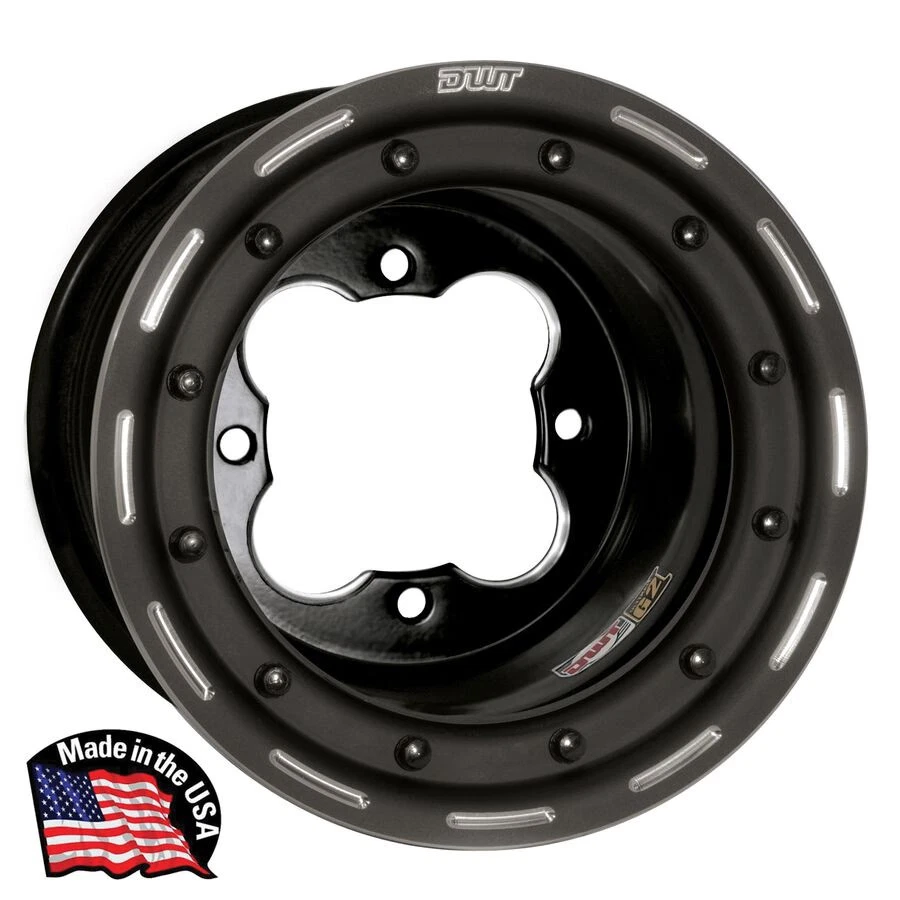 DWT G3 Dual Beadlock Wheel - Matte Black, Rear / 9x9 4B+5N 4/110 G3DB-06-539 - Image 1 of 1