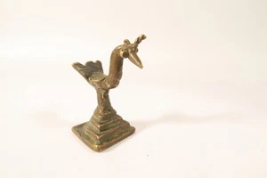 Altes Goldgewicht Akan Ashanti Vogel HO10 Old Goldweight bird pyramide poid - Picture 1 of 12