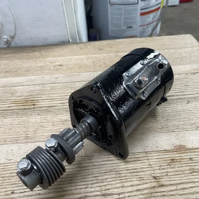 Model A Ford Starter 6 Volt Rebuilt Complete/ Drive And Switch Ready To Install - Image 1 of 4