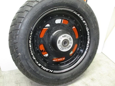 GENUINE HARLEY-DAVIDSON SOFTAIL FAT BOB 16x3 FRONT WHEEL W/TIRE 2014 Foto 1 de 4