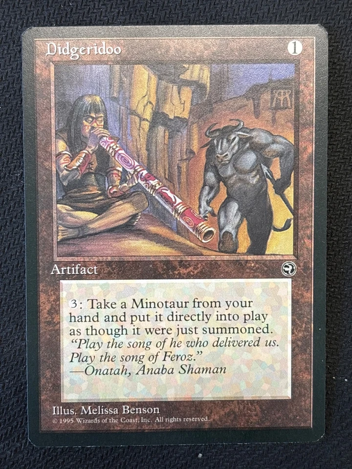 MTG Homelands DIDGERIDOO LP (BIN1550) Graded Power - Image 1 of 2