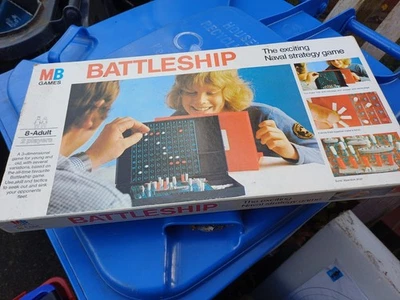 Battleship Board Game 1980s Edition By Mb Games Vintage - Image 1 of 4