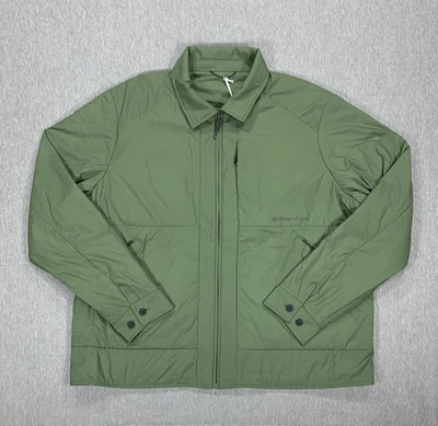 Vineyard Vines On-The-Go Green Packable Performance Jacket Water Repel Men's XL - Image 1 of 4