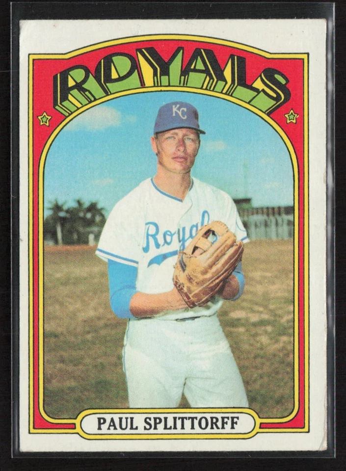 1972 Topps #315 Paul Splittorff - Image 1 of 2