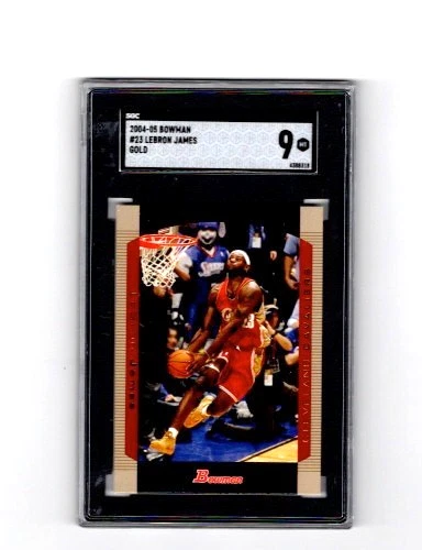 2004-2005 Bowman lebron james GOLD SGC 8 【公式通販】 2004-2005