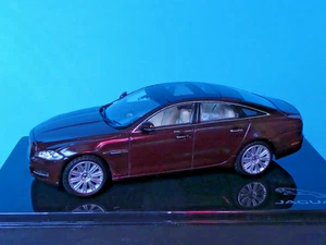  Jaguar XJ RHD Caviar Red with Magnolia trim Jaguar Dealer IXOMODELS New1:43  - Picture 1 of 8
