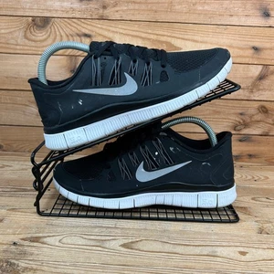 Nike Turnschuhe Damen Größe UK 5,5 Free 5,0 schwarz dunkelgrau Barfußschuhe - Bild 1 von 13