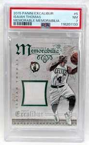 2015-16 Panini Excalibur - Memorable Memorabilia Isaiah Thomas #5 - PSA 7 NM - Picture 1 of 2