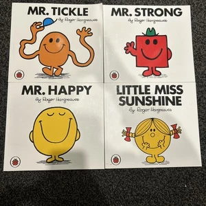 Mr tickle, mr strong,mr happy and little miss sunshine books - Picture 1 of 2